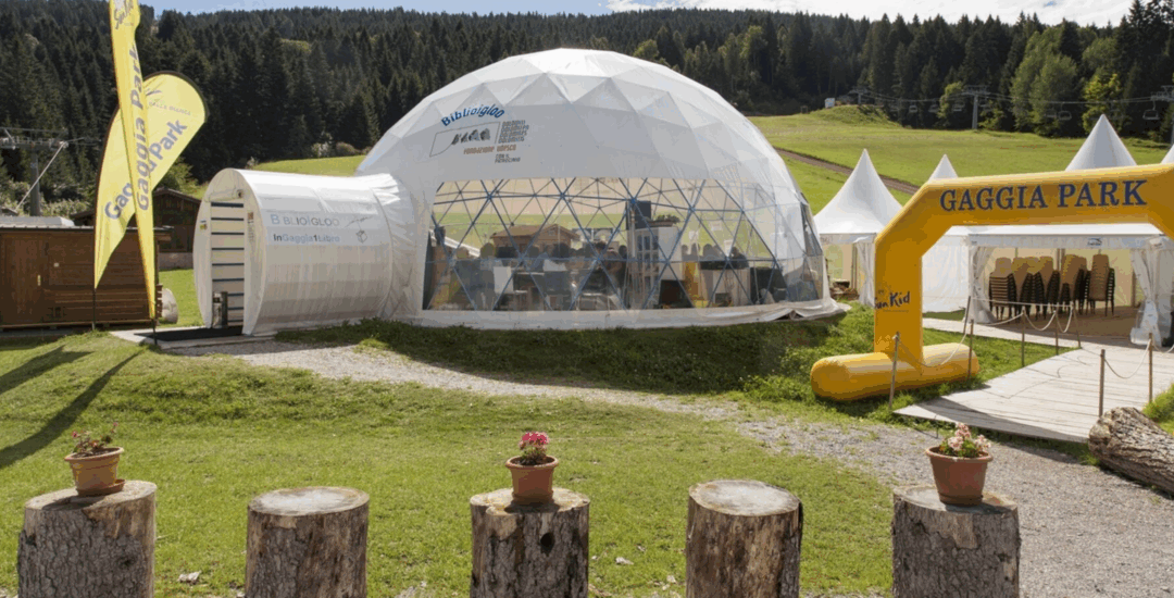 Biblioigloo: storie, montagne e meraviglia ad alta quota